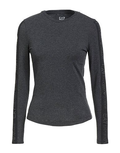 EA7 T-shirt Charcoal 95% Cotton, 5% Elastane