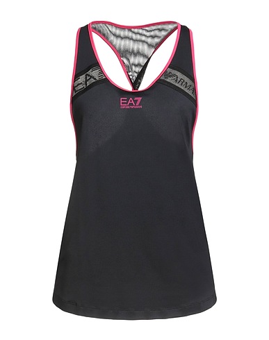 EA7 Vest Black 90% Polyester, 10% Elastane, Polyamide