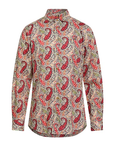 VIVIENNE WESTWOOD Patterned shirt Red 100% Cotton