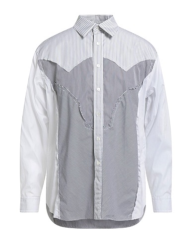 MAISON MARGIELA Striped shirt Black 100% Cotton