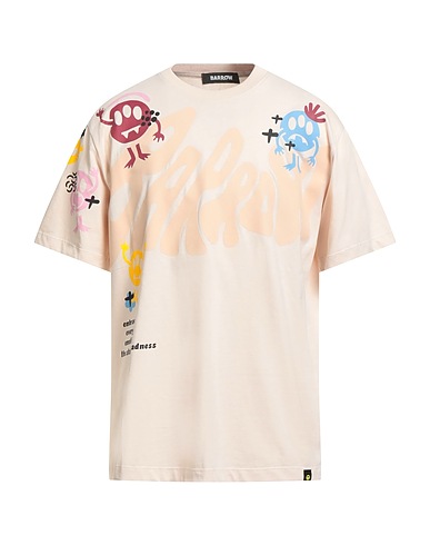 BARROW T-shirt Cream 100% Cotton