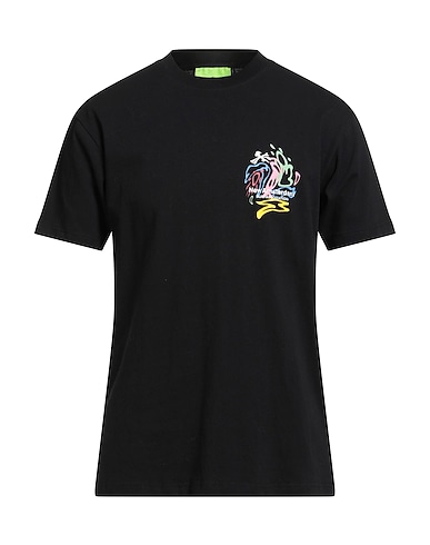 NEW AMSTERDAM SURFASSOCIATION T-shirt Black 100% Cotton