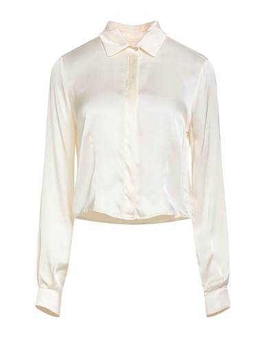 ALESSIA SANTI Solid colour shirts & blouses Ivory 100% Viscose