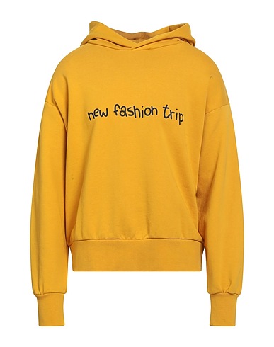 INBETWEENERS Hooded track jacket  Mustard 100% Cotton