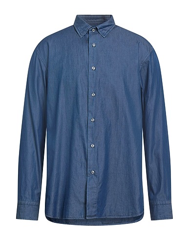 BRIONI Denim shirt 100% Cotton