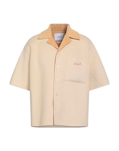 AXEL ARIGATO Solid colour shirt 69% Wool, 31% Polyester