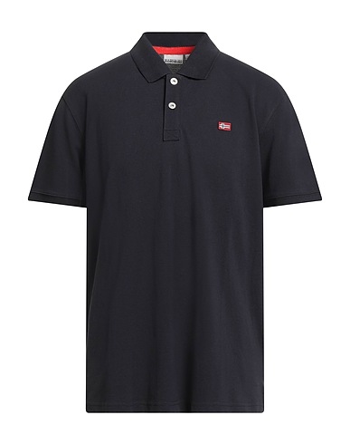 NAPAPIJRI Polo Nero 100% Cotone