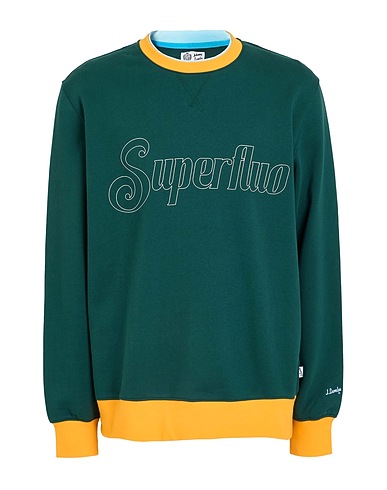 JOHNNY LAMBS Sweatshirt Green 100% Cotton