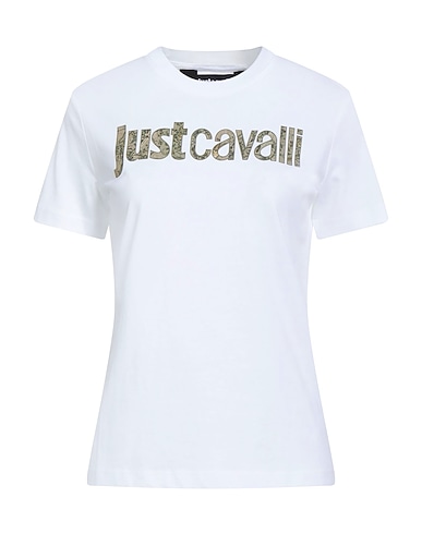 JUST CAVALLI T-shirt White 100% Cotton
