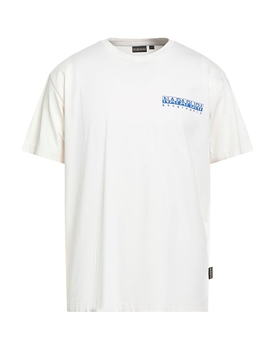 NAPAPIJRI T-shirt Bianco 100% Cotone