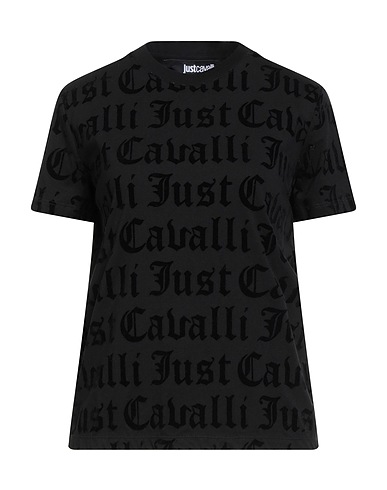 JUST CAVALLI T-shirt Black 100% Cotton