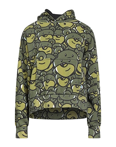 INBETWEENERS Hoodie Militärgrün 100% Baumwolle