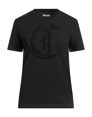 JUST CAVALLI T-shirt Black 100% Cotton