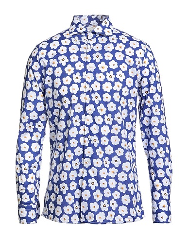 ALTEMFLOWER Patterned shirt Blue 100% Cotton