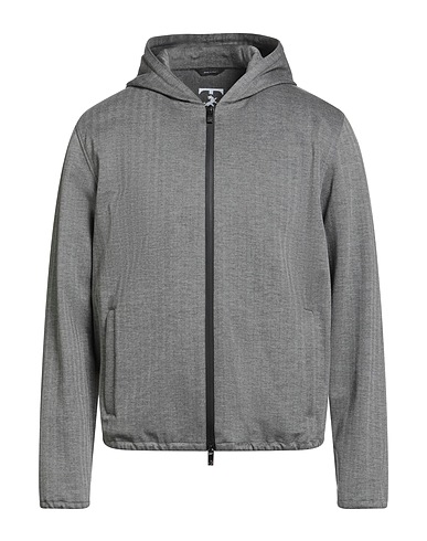 TOMBOLINI Hooded sweatshirt Grey 68% Viscose, 25% Polyamide, 7% Elastane