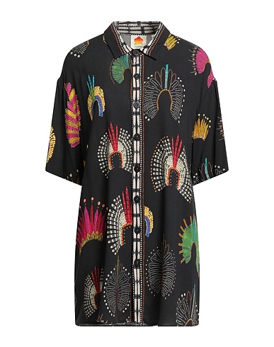 FARM RIO Patterned shirts & blouses Black 100% Rayon