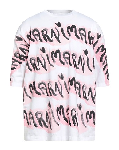 MARNI T-shirt Bianco 100% Cotone