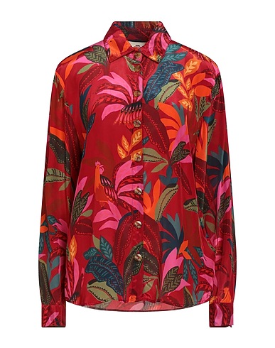 FARM RIO Floral shirts & blouses Red 100% Viscose