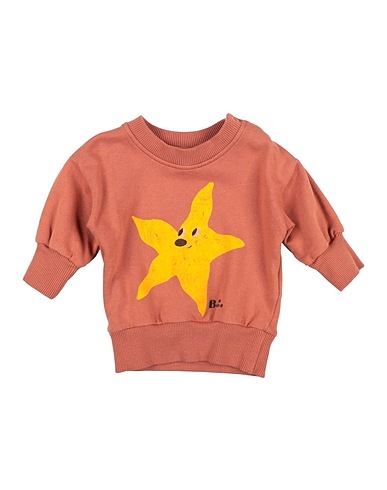 BOBO CHOSES Sweatshirt Light brown 100% Cotton