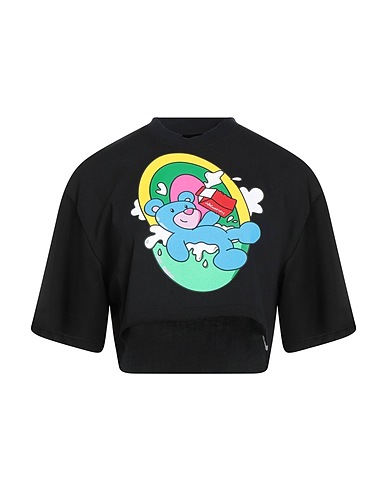 INBETWEENERS Crop top Black 100% Cotton