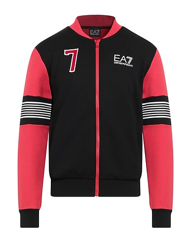 EA7 スウェット ブラック コットン 85% / ポリエステル 15% / ポリウレタン