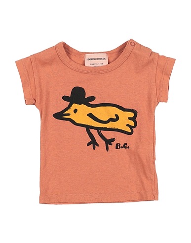 BOBO CHOSES T-shirt Nocciola 100% Cotone organico
