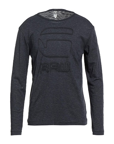 G-STAR RAW T-shirt Midnight blue 60% Cotton, 40% Polyester