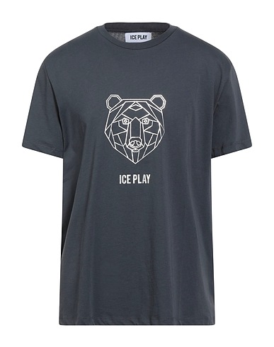 ICE PLAY T-shirt Charcoal 100% Cotton