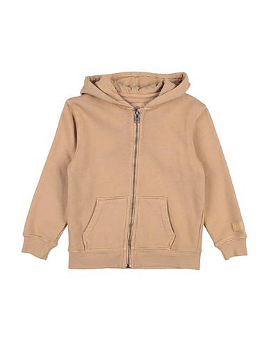 DUSTY COLOR Felpa Cammello 100% Cotone organico