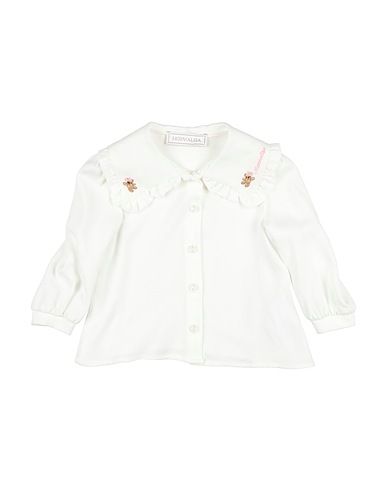 MONNALISA Patterned shirts & blouses Charcoal 100% Viscose