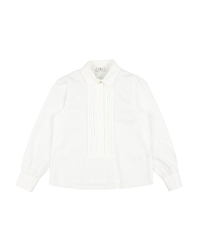 ETRO Solid colour shirts & blouses White 100% Cotton
