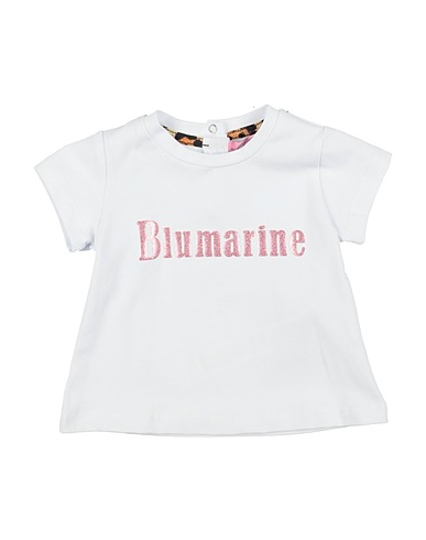 MISS BLUMARINE T-shirt White 95% Cotton, 5% Elastane