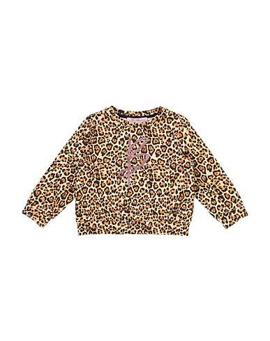 MISS BLUMARINE Sweatshirt Sand 95% Cotton, 5% Elastane