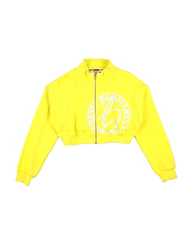 MISS BLUMARINE Sweatshirt Limettengrün 100% Baumwolle, Elastan