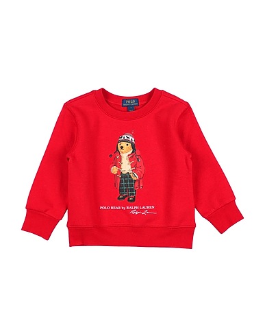 POLO RALPH LAUREN Sweatshirt Red 70% Cotton, 30% Polyester, Elastane
