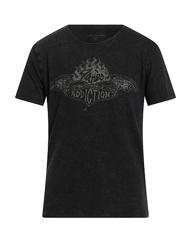 JOHN VARVATOS T-shirt Black 100% Organic cotton