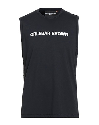 ORLEBAR BROWN T-shirt Black 74% Polyamide, 26% Nylon