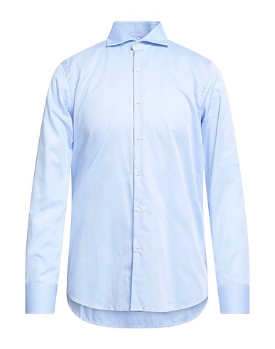 BAGUTTA Solid colour shirt 100% Cotton