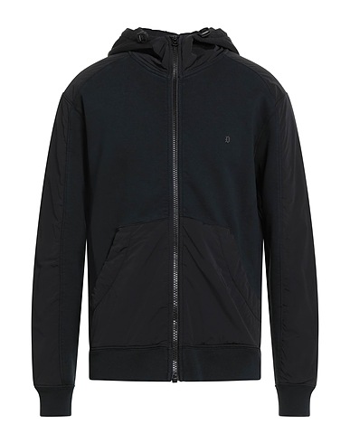DONDUP Felpa Verde scuro 100% Cotone, Poliammide, Elastan