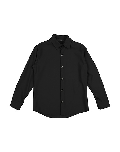 I'M BRIAN Einfarbiges Hemd 63% Polyester, 33% Viskose, 4% Elastan