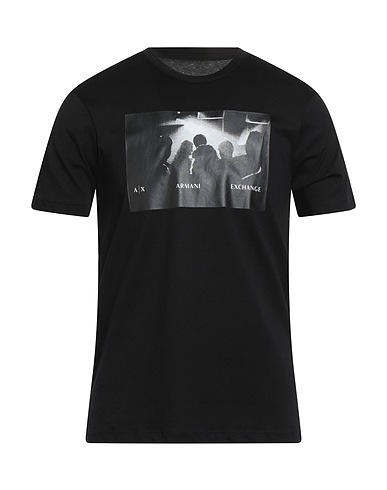 ARMANI EXCHANGE T-shirt Black 100% Cotton