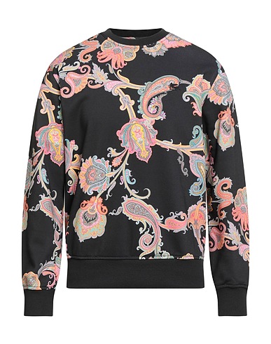 ETRO TOPWEAR Black 90% Cotton, 10% Polyester