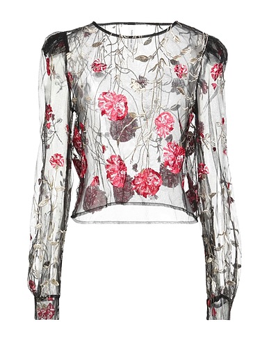 TENSIONE IN Top Black 57% Polyester, 43% Polyamide