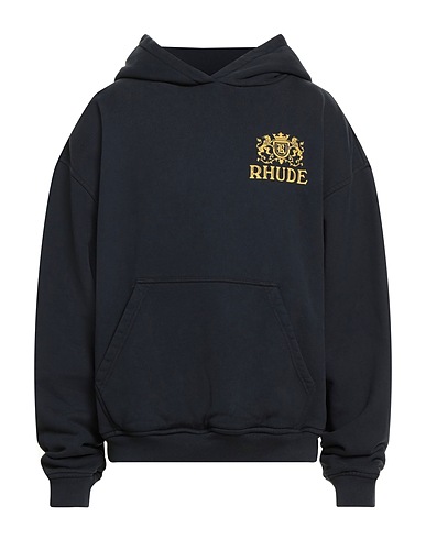 RHUDE Hooded track jacket  Black 100% Cotton