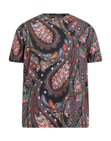ETRO T-Shirt Braungrau 100% Baumwolle