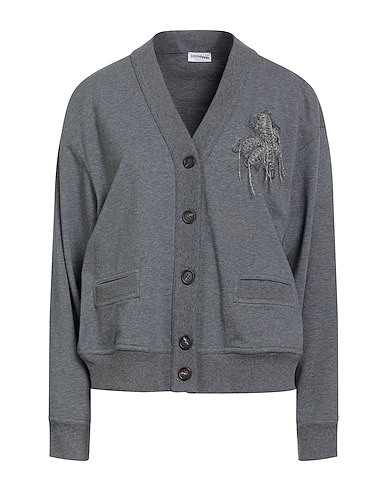 BRUNELLO CUCINELLI Sweat-shirt 98% Coton, 2% Élasthanne, Laine mohair, Polyamide, Laine