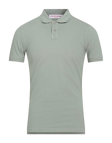 ORLEBAR BROWN Μπλουζάκι Polo Πράσινο του φασκόμηλου 100% Βαμβάκι