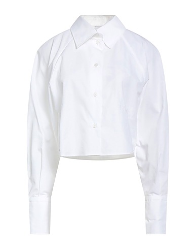 PATOU Solid colour shirts & blouses White 100% Cotton