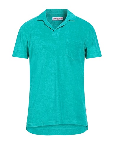ORLEBAR BROWN Poloshirt Tūrkis 100% Baumwolle