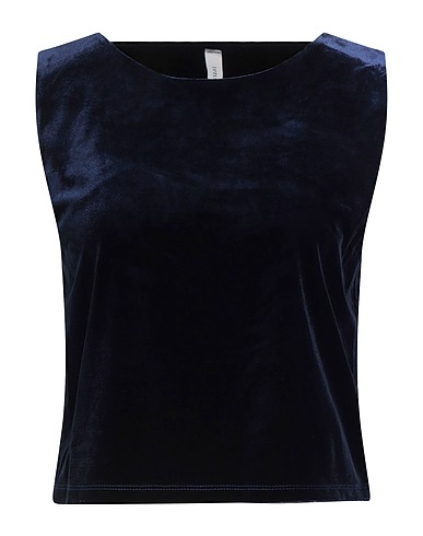 TENSIONE IN Top Marineblau 95% Polyester, 5% Elastan